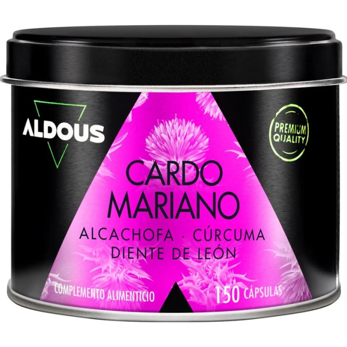 Cápsulas Cardo Mariano + Alcachofa + Cúrcuma + Diente de León