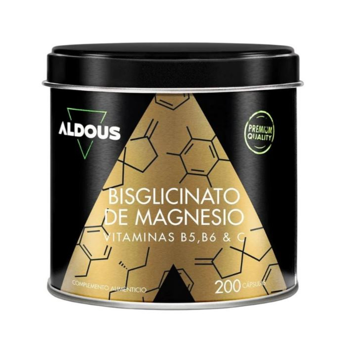 Cápsulas Bisglicinato de Magnesio + Vitamina B5, B6 y C