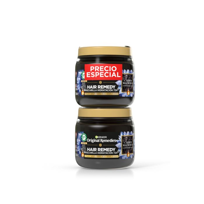 Original Remedies Carbón Magnético Mascarilla Hidratante 340 ml + 340