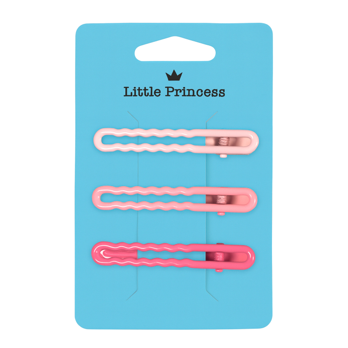 Little Princess Set 3 Pink Clips