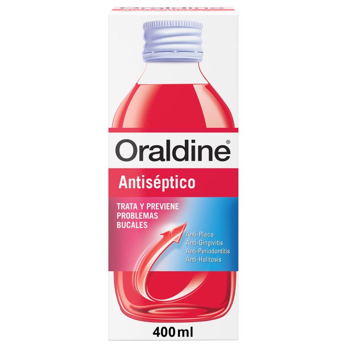 Colutorio Antiséptico y Antifúngico con Hexetidina 400 ml
