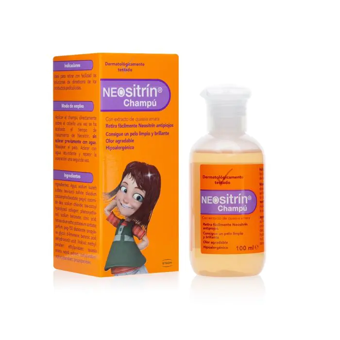 Neositrin Champú post tratamiento piojos, 100ml + Spray Gel