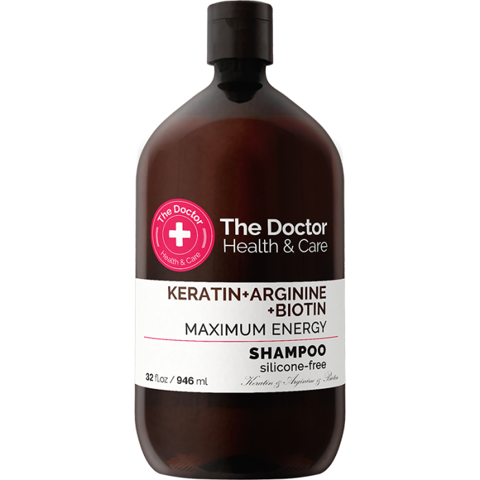 Champô Energia Máxima com Queratina + Arginina + Biotina 946 ml