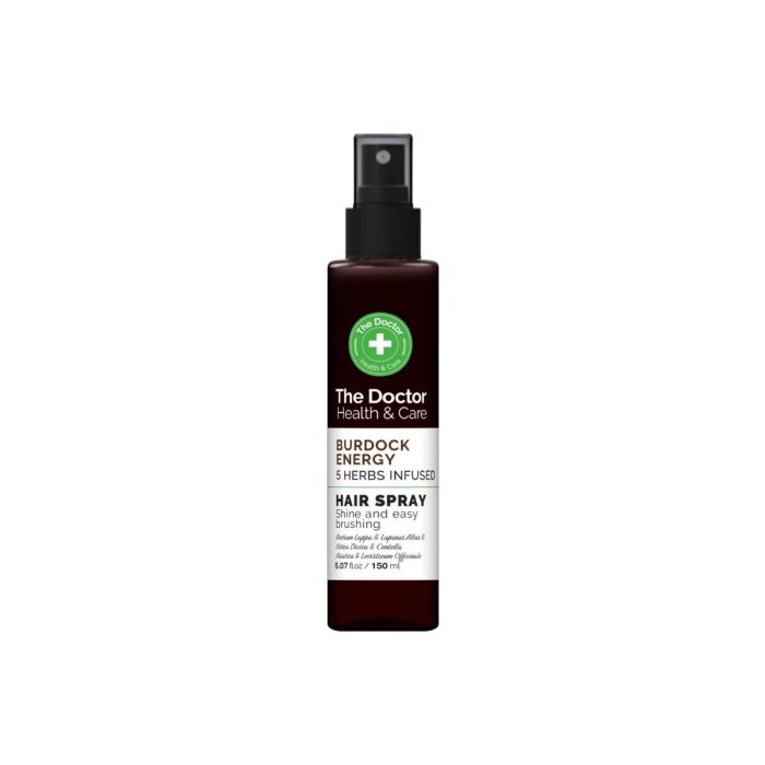 Spray para o cabelo com bardana e infusão de 5 ervas 150 ml