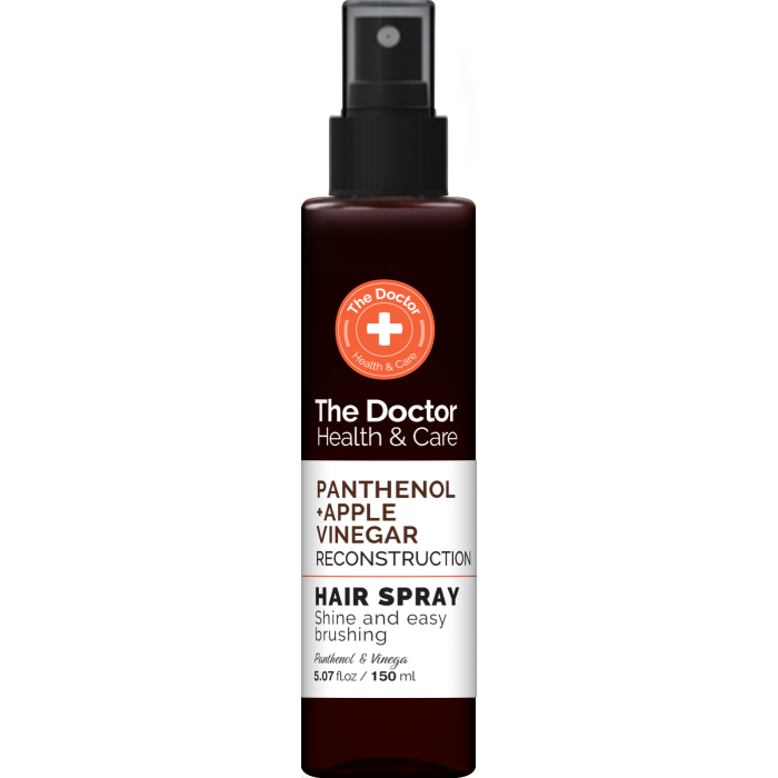 Spray Reconstrutor para o Cabelo com Pantenol + Vinagre de Cidra de Maçã 150 ml