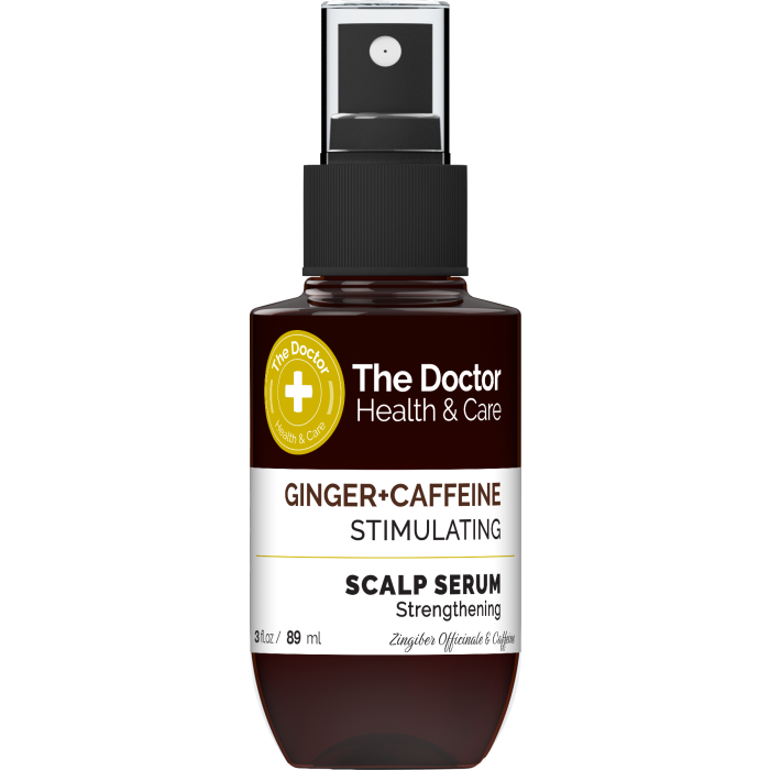 Sérum estimulante para o cabelo com cafeína + gengibre 89 ml