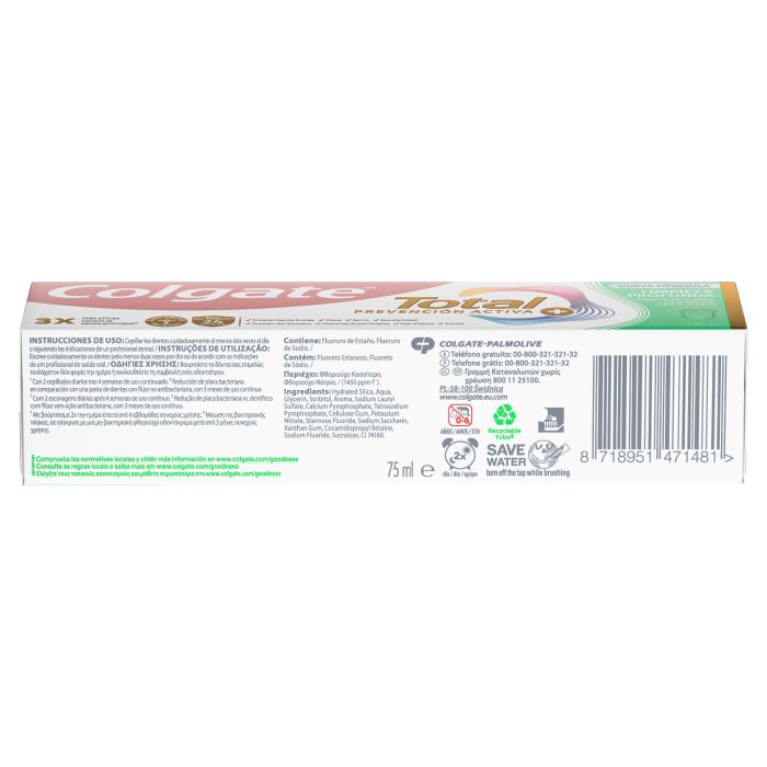Dentifrice Prévention Active + Nettoyage Profond