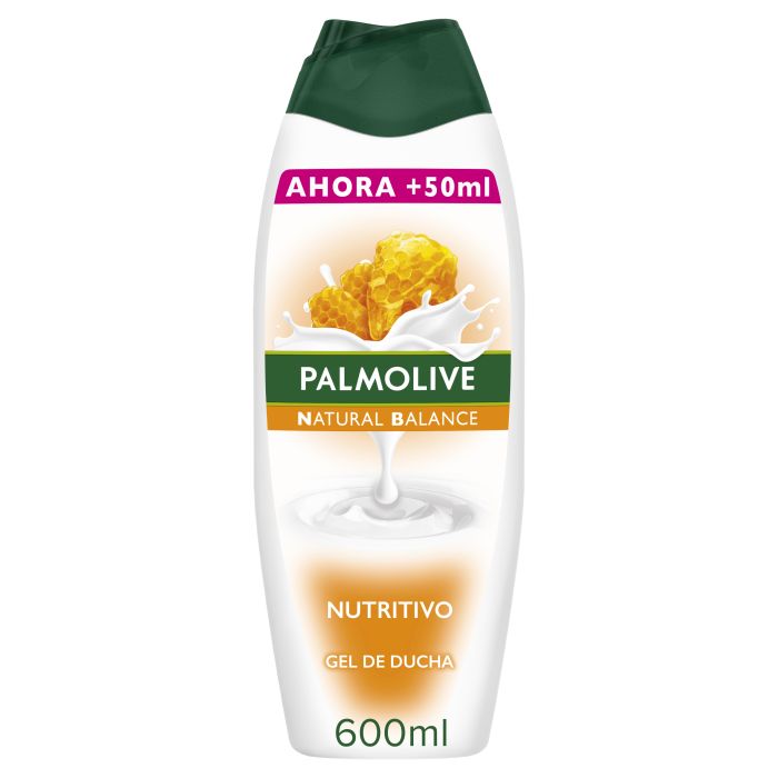 Gel de Ducha o Baño Natural Balance Nutritivo Leche & Miel 600 ml