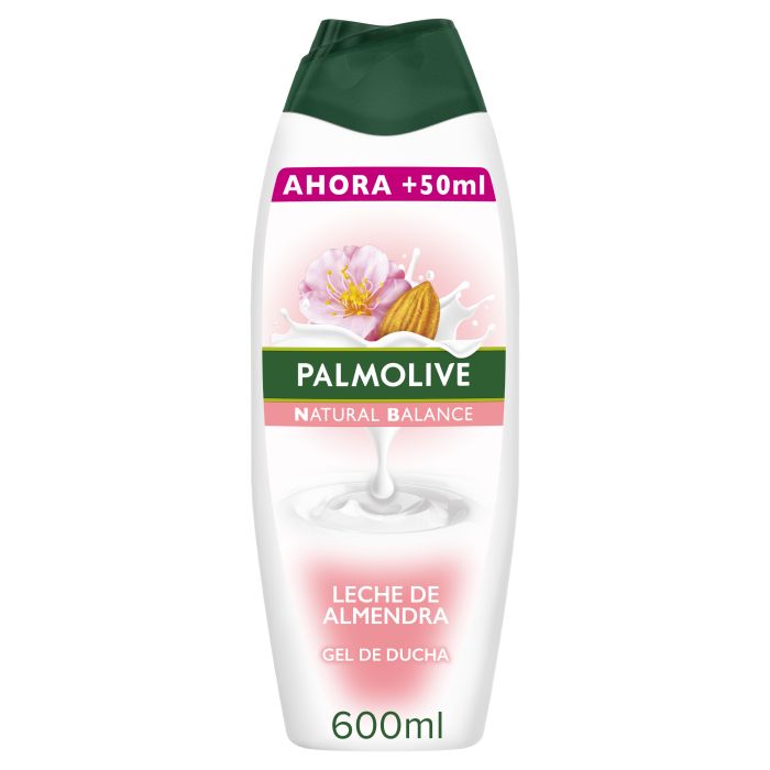 Gel de Ducha o Baño Natural Balance Flor de Almendra y Leche 600 ml