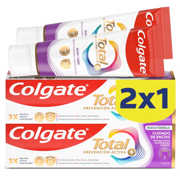 Pasta de Dientes Total Prevención Activa + Cuidado de Encías 150 ml