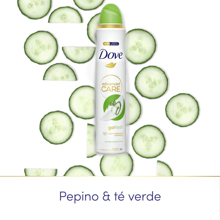 Desodorante Spray Antitranspirante Advanced Care Pepino