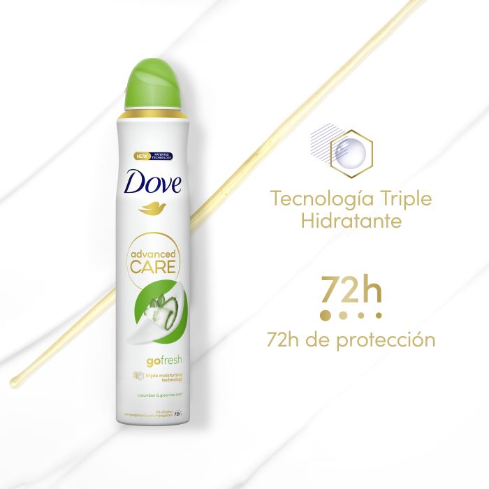 Desodorante Spray Antitranspirante Advanced Care Pepino