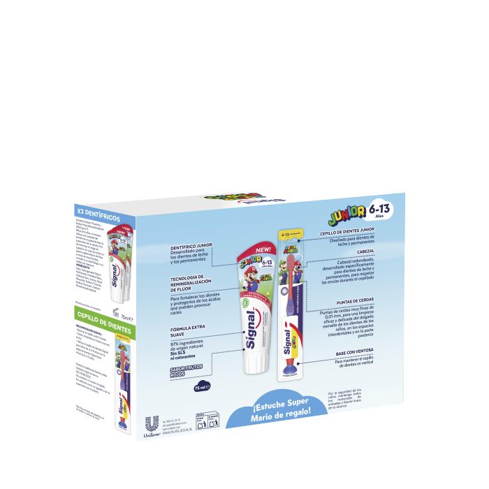 Conjunto Super Mario Cuidados Dentários