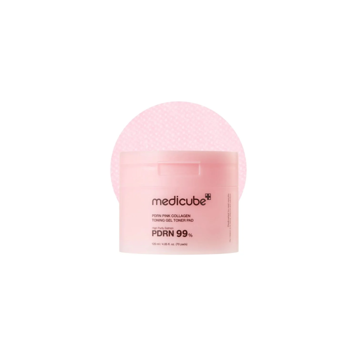 Pad Pink Gel PDRN Tonning Collagen