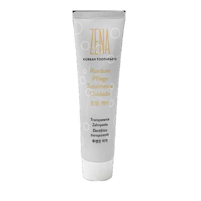 Pasta de Dentes Coreana Transparente Cuidado Total 75 ml