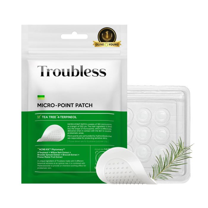 Troubless Micro-Point Patches para Borbulhas