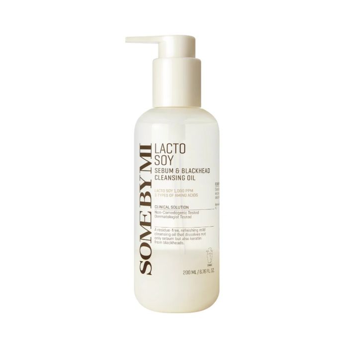 Lacto Soy Serum & Blackhead Cleansing Oil Aceite Limpiador para Sebo y Puntos Negros 200 ml