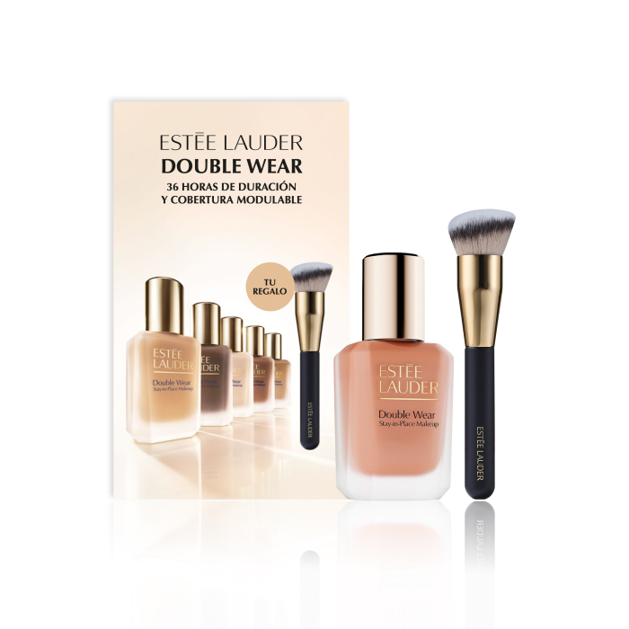 Set Double Wear + Brocha 30 ml