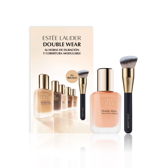 Set Double Wear + Brocha 30 ml