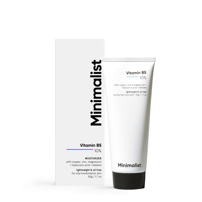 Creme Facial Hidratante Vitamina B5 10% 50 gr