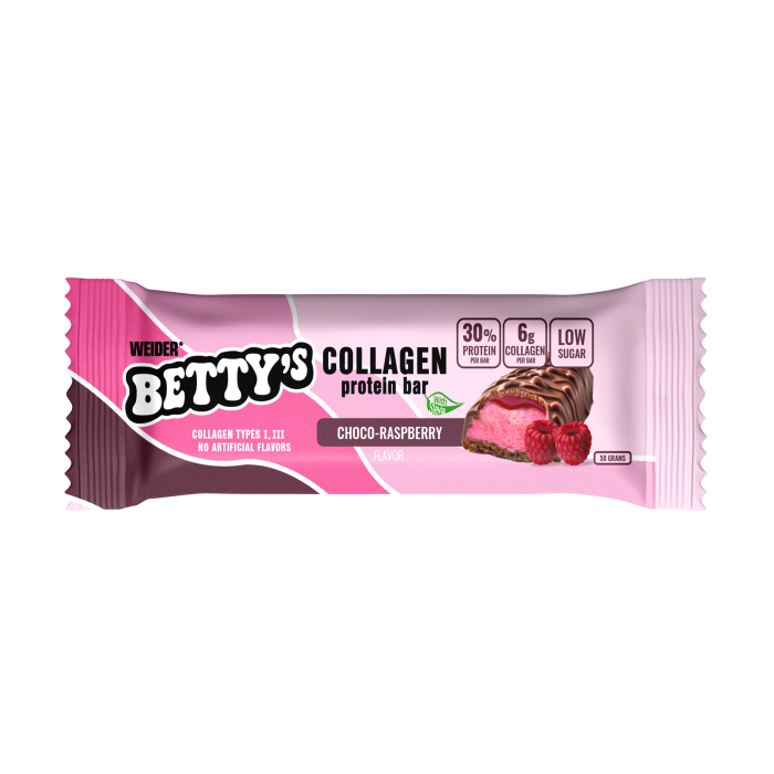 Betty's Collagen Protein Bar Choco-Raspberry 50 gr