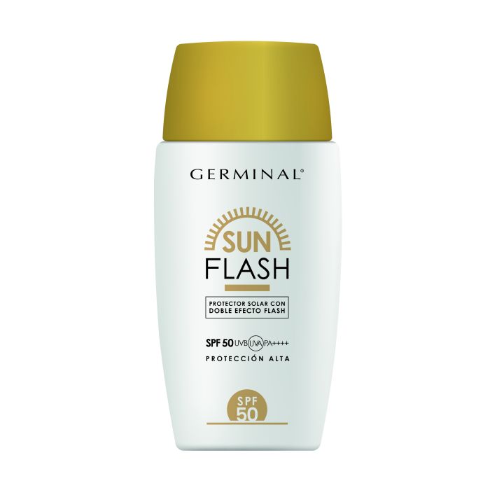 ¡30% DTO! Sun Flash Protector Solar SPF50 con Doble Efecto Flash 50 ml