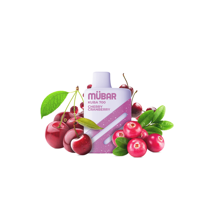 MÜBAR KUBA 700 CHERRY CRANBERRY 2ML 2%