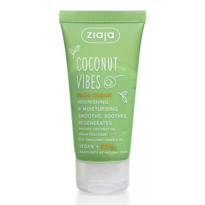 Coconut Vibes Creme Facial Nutritivo