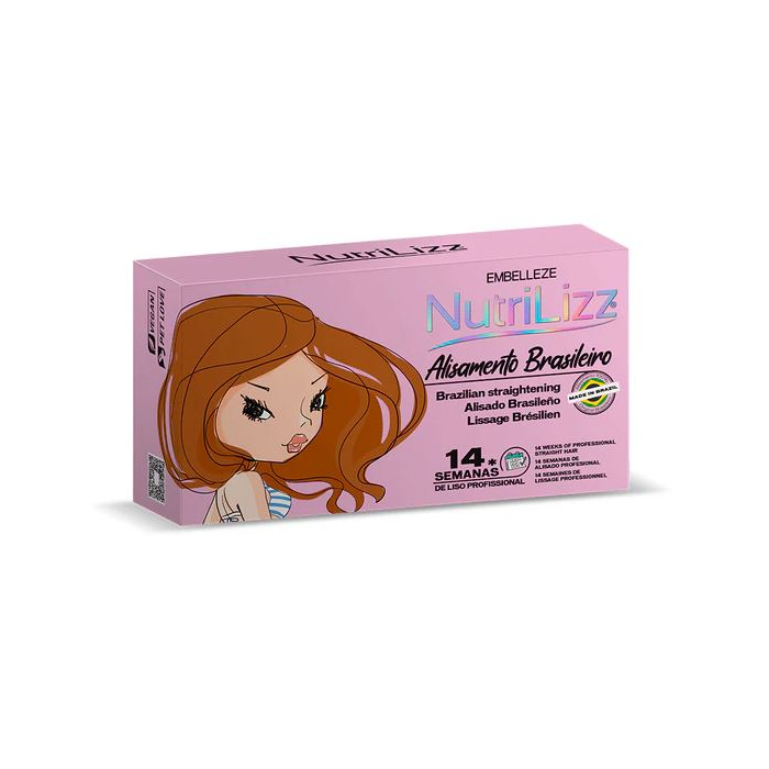 Kit NutriLizz Alisante Capilar Novex