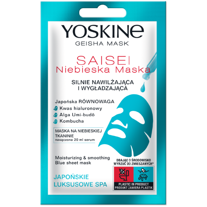 Japan Geisha Mask Moist-Firmg Blue 20 ml