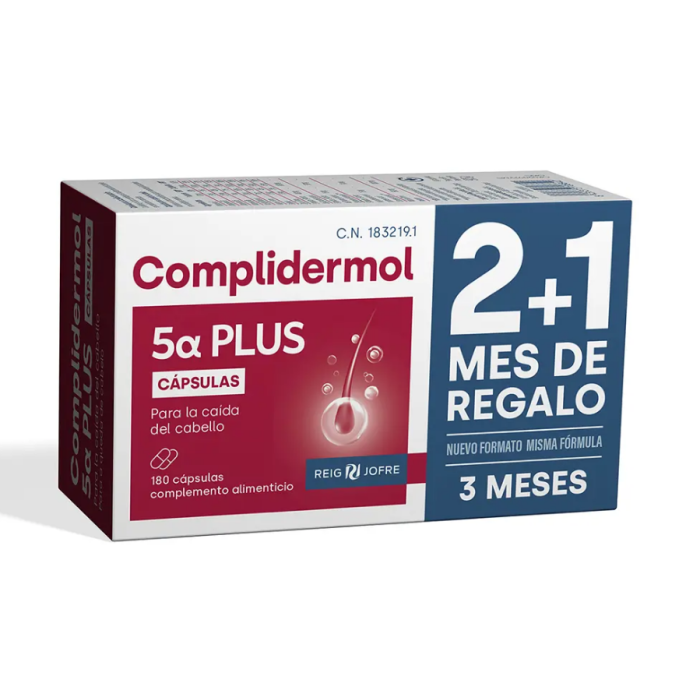 5 Alfa Plus Cápsulas Caída del Cabello