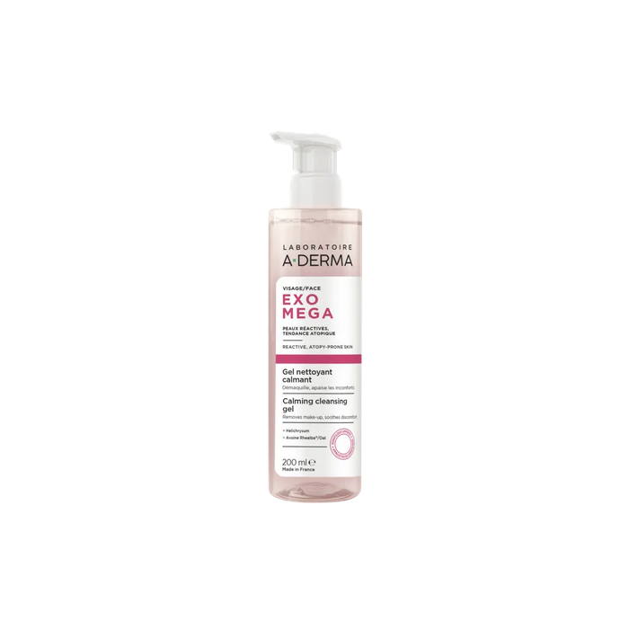 Exomega Gel Limpiador Calmante 200 ml