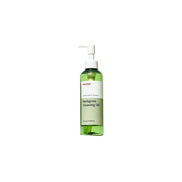 Óleo de cleansing verde 200 ml  Manyo