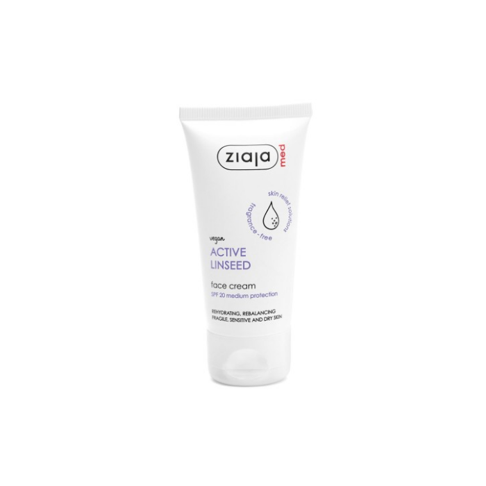 Active Linseed Face Cream Semillas De Lino Crema Facial SPF20+ 50 ml