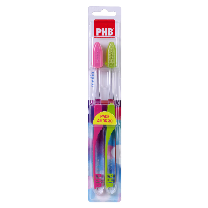 Duplo Cepillo Dental Plus Medio