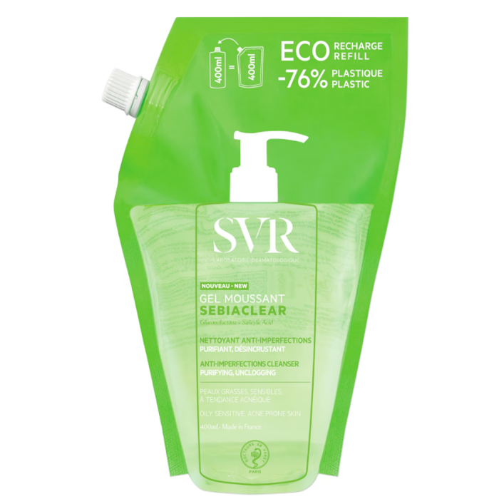 Svr Laboratoire ¡40% Dto! Gel Moussant Sebiaclear Anti-Imperfecciones 400 Ml
