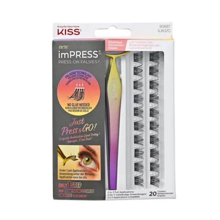Impress Press On Falsies Kit Kiss