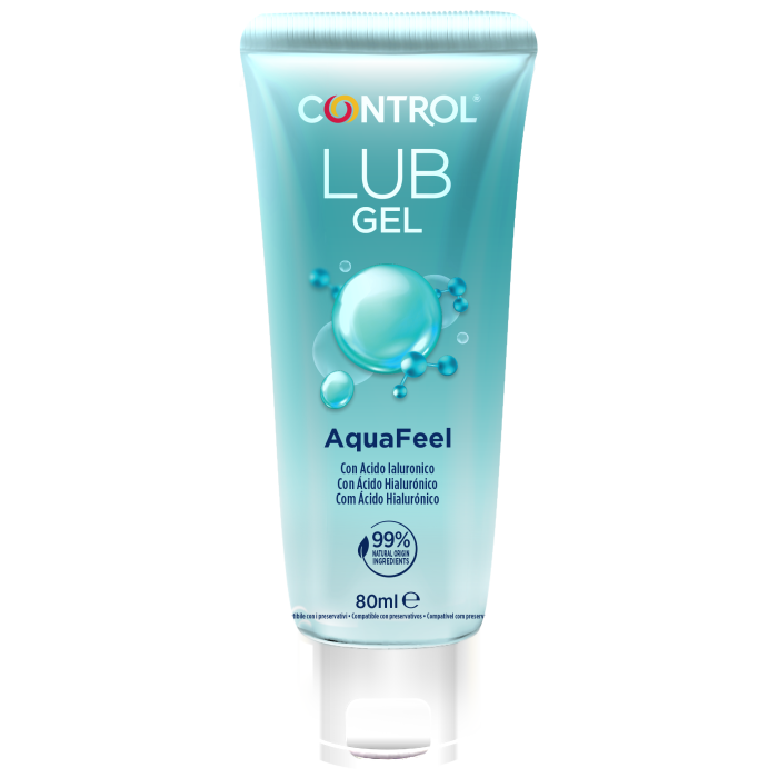 Gel Lubrificante Aquafeel Ácido Hialurónico 80 ml