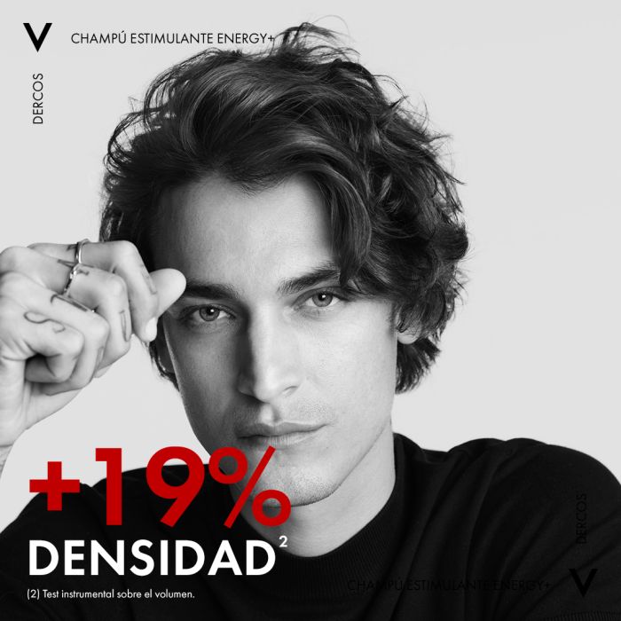 Shampoo stimolante Energy+ di Dercos Technique