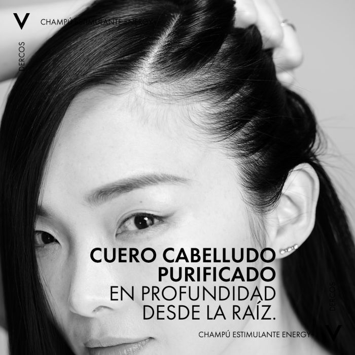 Shampoo stimolante Energy+ di Dercos Technique