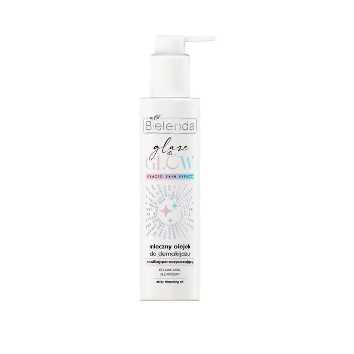 Glaze & Glow Aceite Desmaquillante Textura Milky