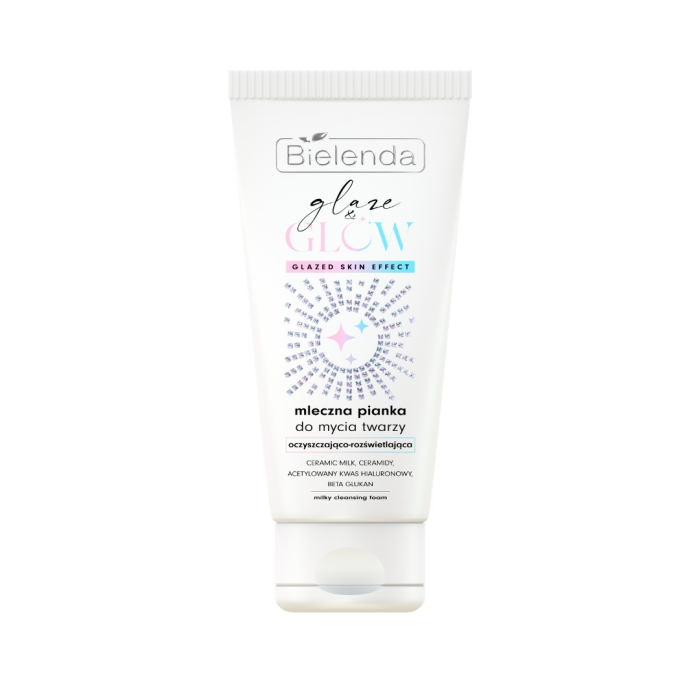 Glaze & Glow Espuma Limpiadora Facial Cremosa