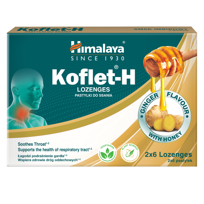 Pastillas para Dolor de Garganta Koflet-H