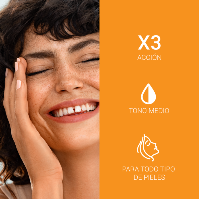 Photoaging Control Protetor Solar Facial SPF50+ com Cor