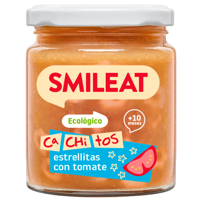 Tarrito Cachitos Estrellitas con Tomate +10M 230 gr