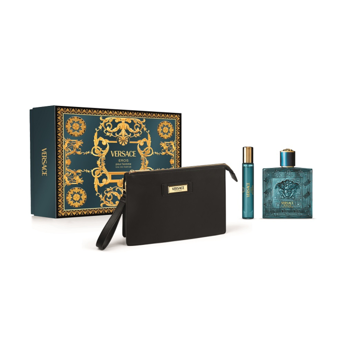 Estuche Eros Pour Homme Eau De Parfum 100 ml