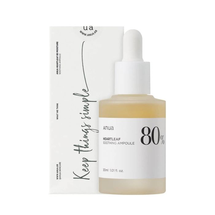Anua Heartleaf 80% Moisture Soothing Ampoule Suero 30ml