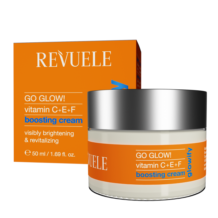 Glowify Go Glow! Boosting Cream Vitaminas C+E+F 50 ml