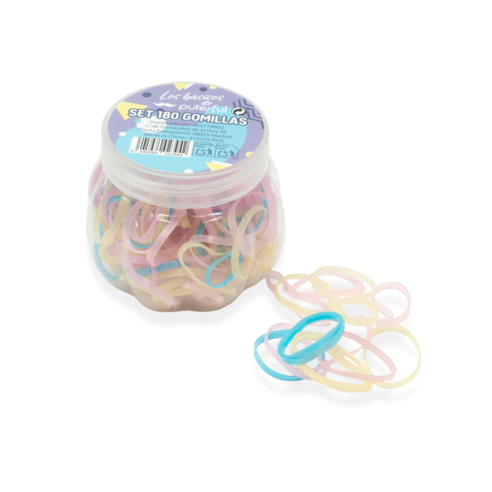 Set Gomillas Silicona Multicolor