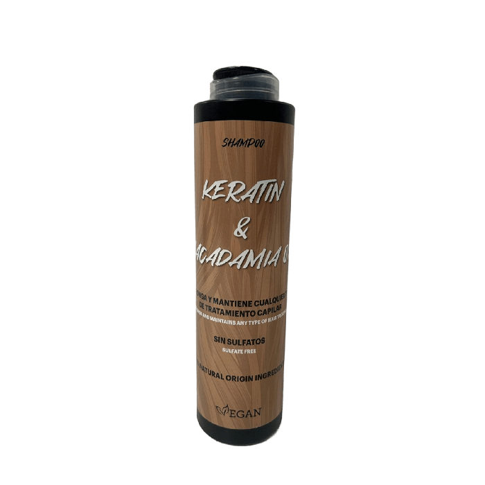 Champô Keratin - Macadâmia sem Sulfatos 500 ml